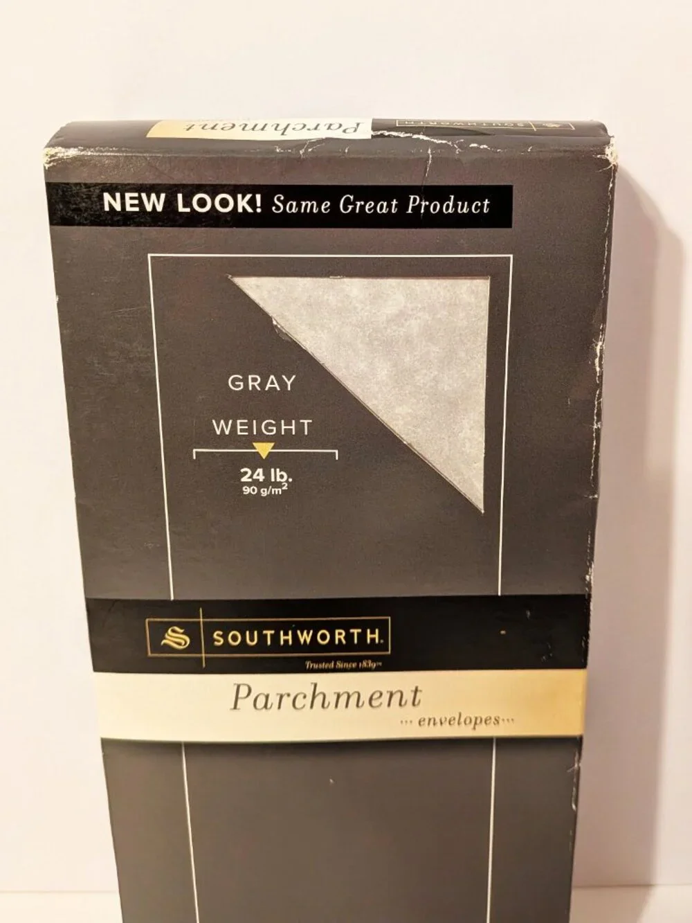 50 Count Southworth Envelopes Granite Gray 24 lb Weight Grey No 10 NEW SEALED